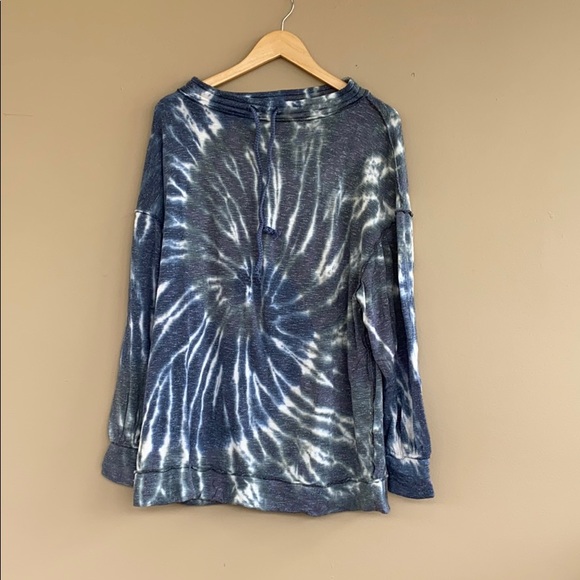 NEW • Free People • Best Catch Tie Dye Sweatshirt - Picture 6 of 7